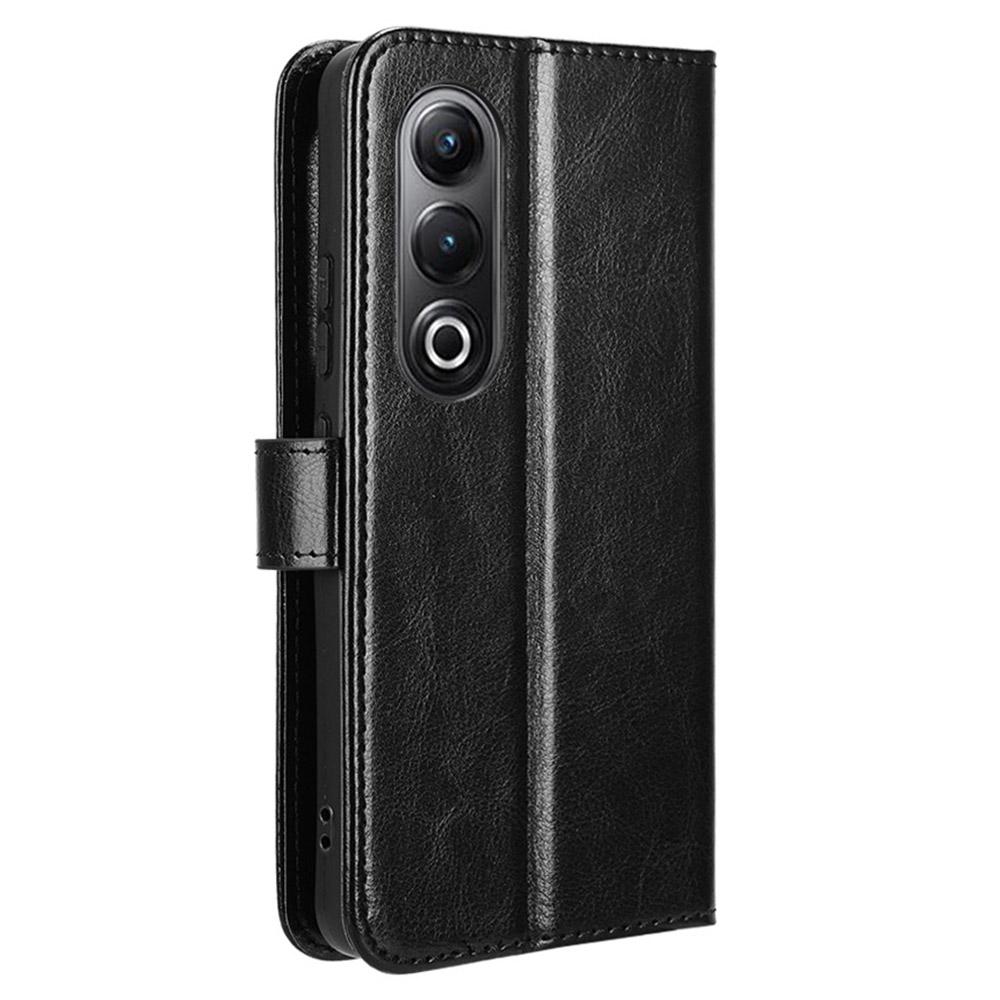 For itel S25 4G Case Crazy Horse Texture PU Leather Phone Wallet Cover