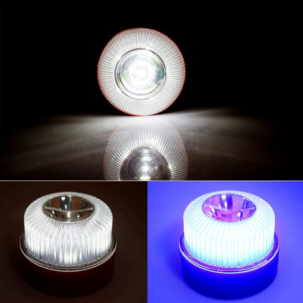 USB Rechargeable Car Emergency Beacon Light Induction Strobe Flashing Warning Light Help Flash Safety Signal Lamp