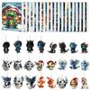 Christmas Countdown Blind Box Mini Acrylic Dragon Baby Hanging Decor For Holiday Gift Giving