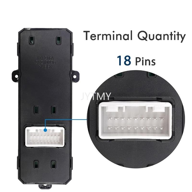 Power Window Control Switch for Hyundai Tucson 2016 2017 2018 Front Left Electric Glass Lift Adjust Button AUTO DOWN Parts
