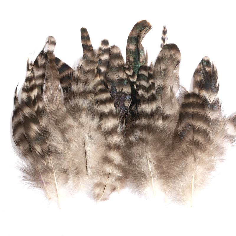 80 Natural Pheasant Feather Decorative Diy Jewelry Hair Accessories Material Cat Stick Toy Accessories