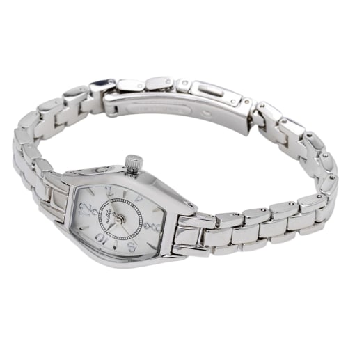 

Женские аналоговые часы Fieldwork с металлическим браслетом, не содержащие никель, бочкообразной формы, серебристые, NF Primo ST283-1