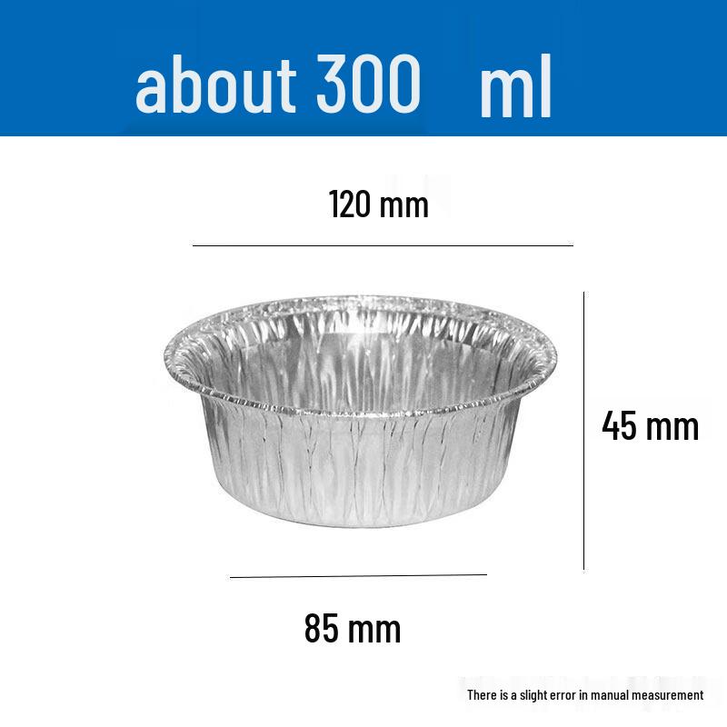 Disposable Round Aluminum Foil Bowls