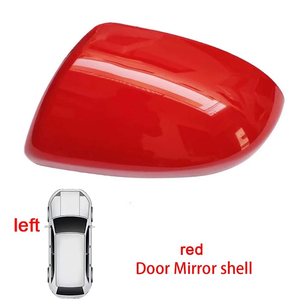Protective Cover Door Mirror Shell For Mazda 3 1.6 2009 2010 2011 2012 Car Rearview Accessories Replace Stylish Gray Black Red