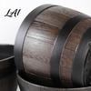 Aerated Soil Planter Flowerpot with Built-In Drainage System Rustic Style Garden Container