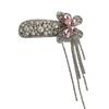 Pearls Butterfly Bang Clip Head Wear Rhinestone Side Clip Creative Tassel Hair Clip  Headwear