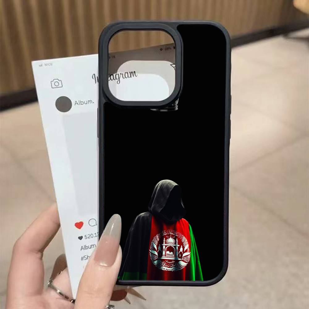 

Afghanistan Flag For iphone 11 12 13 14 15 Pro Max 17 16 Plus Hard PC+TPU Back Cover iPhone 17 pro
