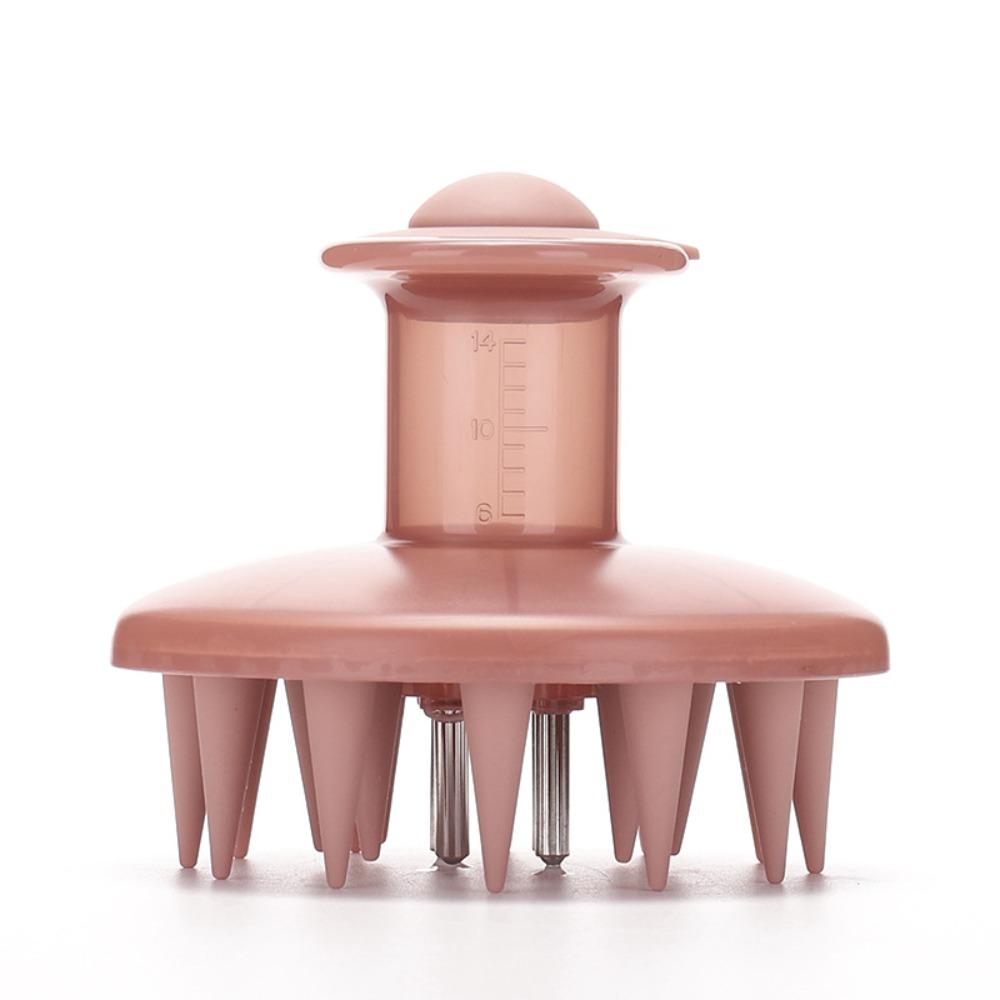 New Silicone Comb Applicator Shampoo Brush Head Massage Comb Hair Oil Dispenser Wide Tooth Scalp Massager For Hair