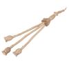 0.5m E27 Vintage Hemp Rope Ceiling Light Base Pendant Lamp Bulb Holder 85-265V (3*holder)