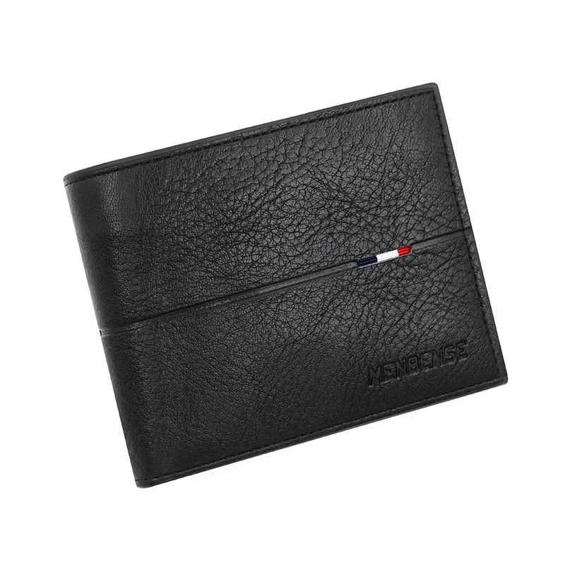 

Slim Men Wallets New Short Zipper Card Holder Photo Holder Male Purse Simple Coin Pocket High Quality PU Leather Men s Wallet