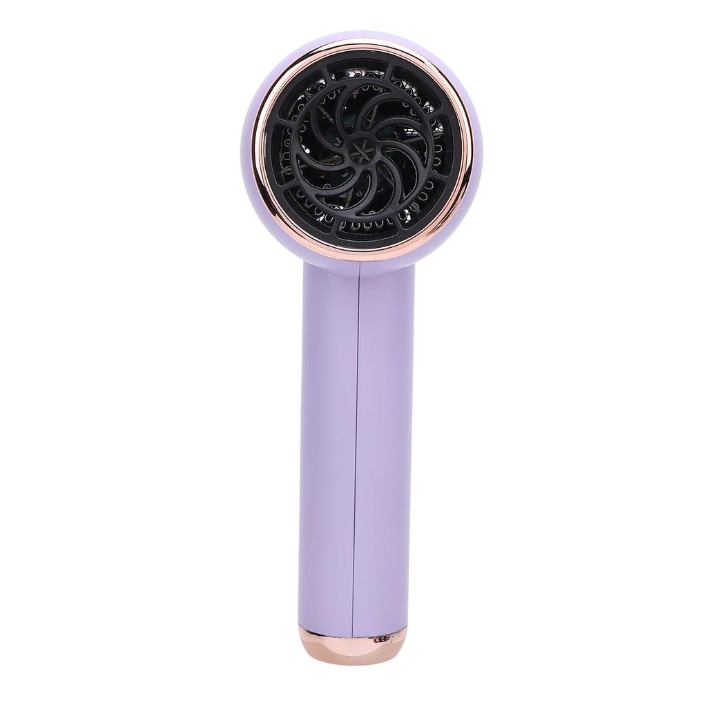 Cordless Ionic Hair Dryer Portable Stylish Hot Cold Wind Blow Dryer for Home and Travel Purple