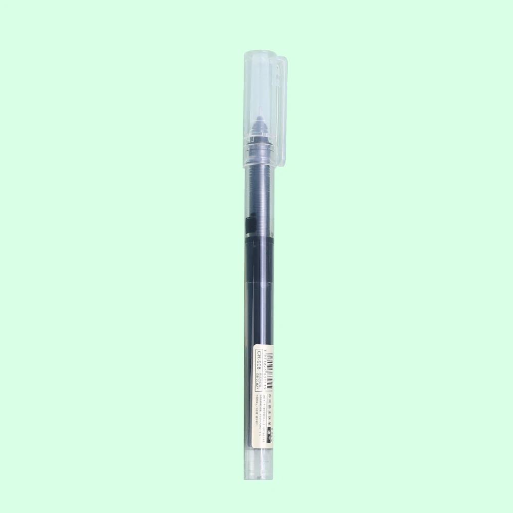 5/1PCS Needle Type Gel Pens Straight Liquid Gel Pen Ballpoint Pen Stationery School Office Supplies Writing Colour Ink Fine Nib