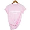 Women S Clothing Letter Print T Shirt With Enjoy Me Russia Inscription Fashion O Neck Black