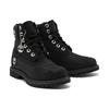 (WMNS) Timberland 6 Inch Premium Waterproof Boots 'Black Nubuck with Silver Logo' Women's A5TYUW