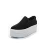 Scarpe da Ginnastica con Plateau Piatto da Donna Calzature Basse Donna Sneakers Casual Ragazze Studenti Mocassini con Suola Spessa Donna Slip-on tenis de mujer