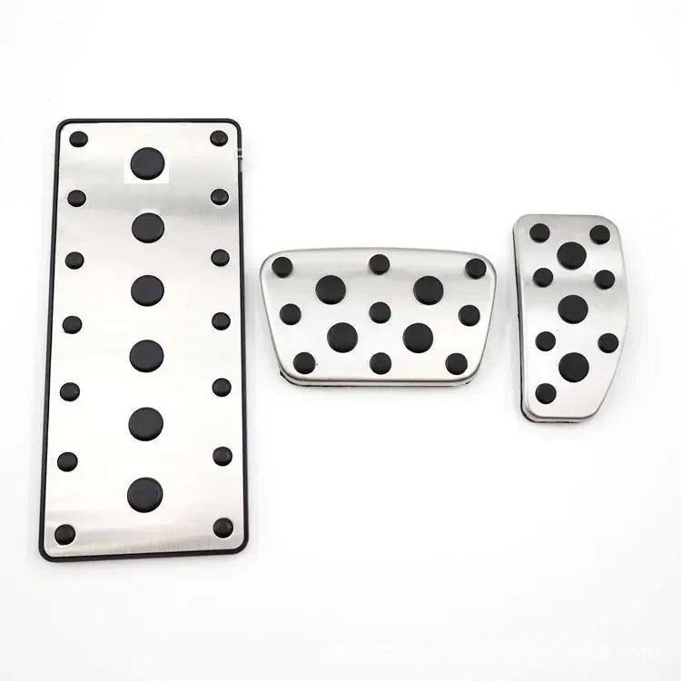 Car Foot Pedals For Lexus LX Toyota Land Cruiser J200 2008 ~ 2024 Accelerator Non-slip Fuel Brake No Drilling Alloy Covers Parts