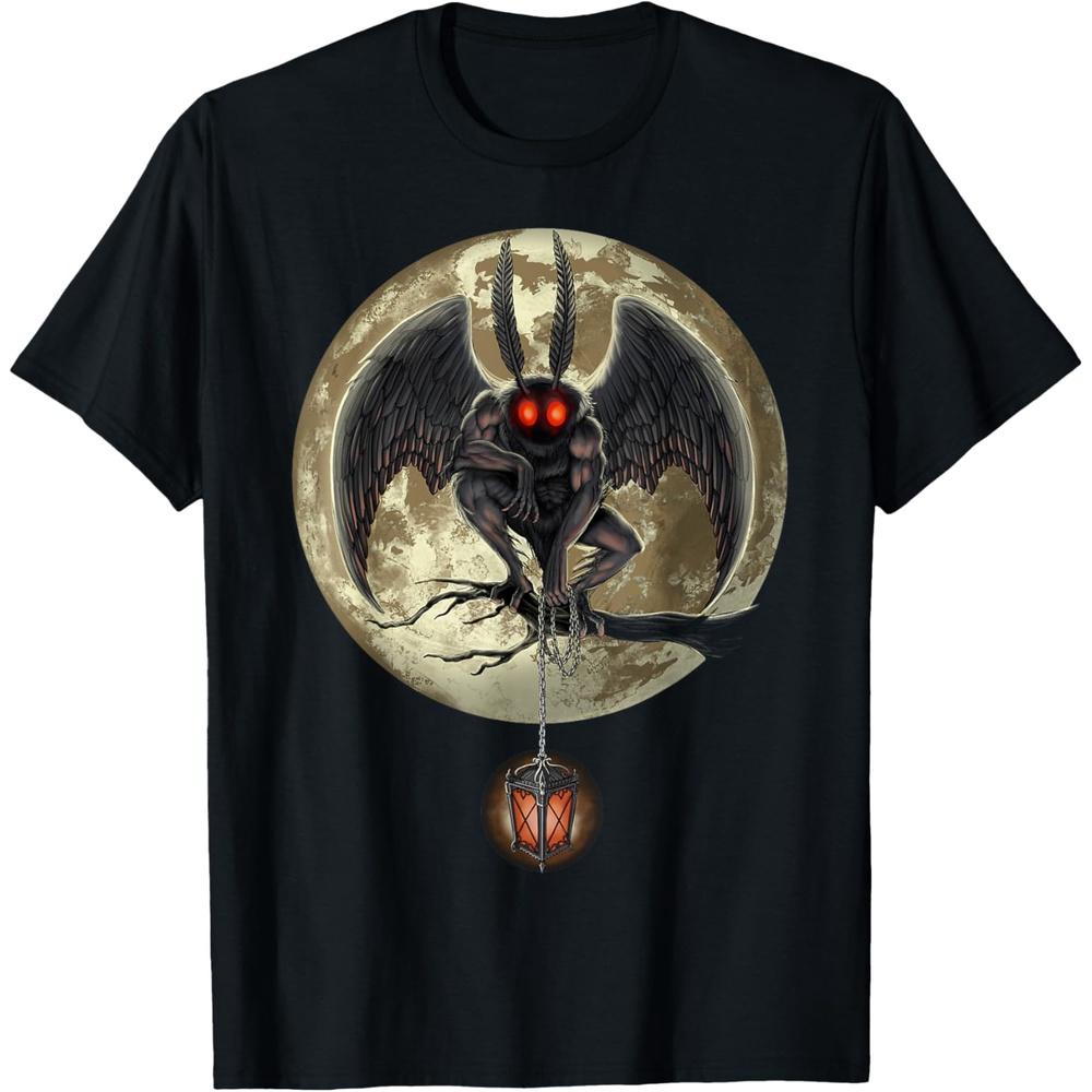 Mothman Cryptozoology Cryptid Creature Cryptozoologist T Shirt XS чёрный