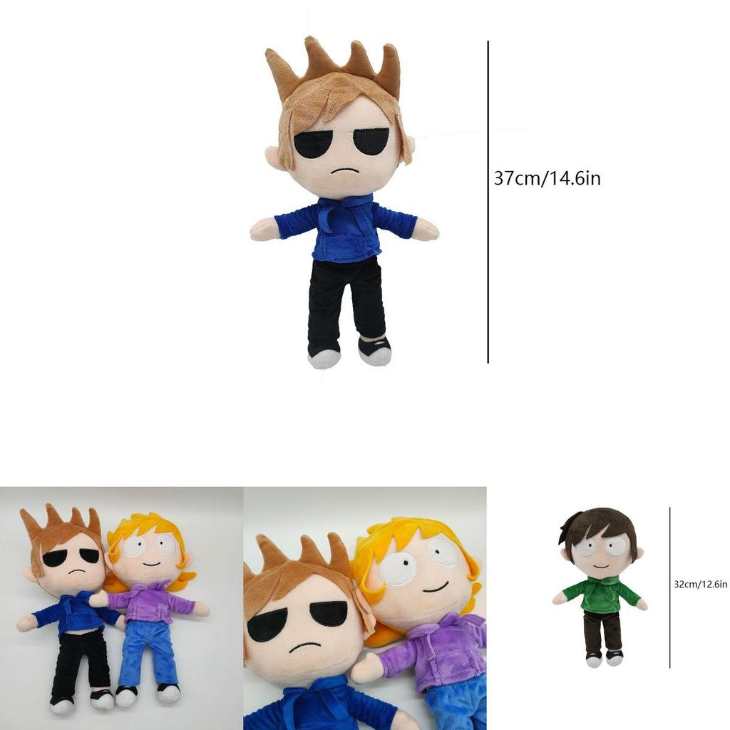 Exclusive Eddsworld Plush Cartoon Doll Soft Stuffed Toy For Stylish Home Decoration