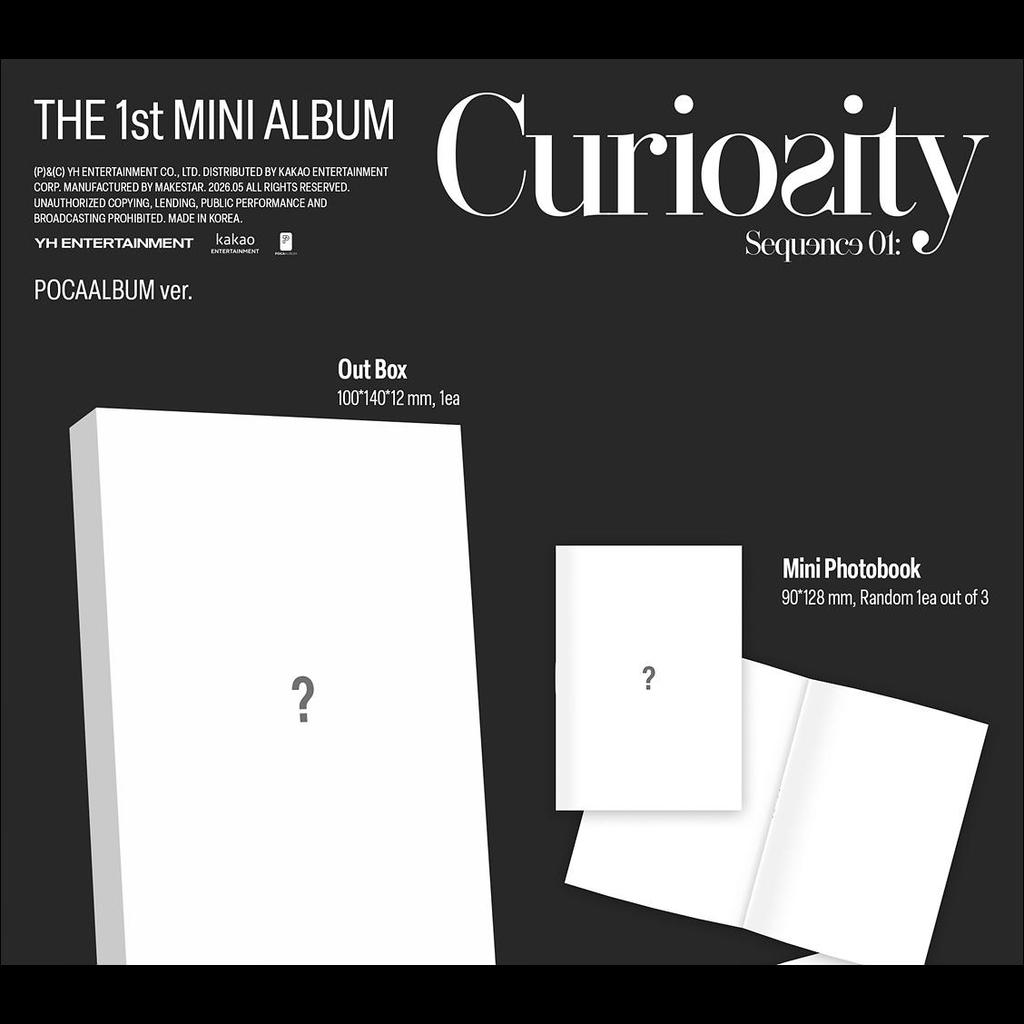 [Pre-order] AND2BLE [Sequence 01 Curiosity] 1st Mini Album (POCAALBUM ver.) + Free Gift