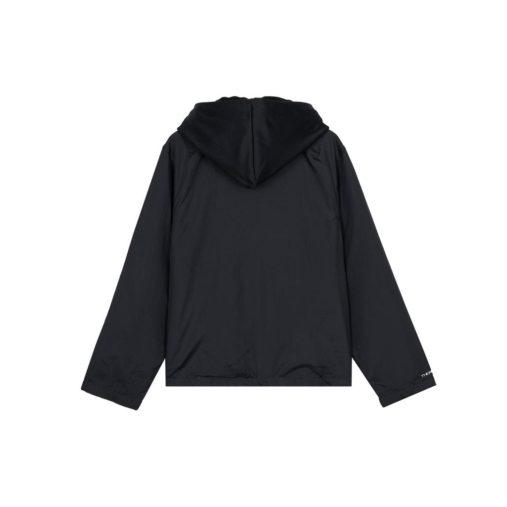 Nike Therma-FIT Standard Issue Fleece-Lined Warm Embroidered Logo Sports Coach Jacket Men Outerwear Black DA6858-010