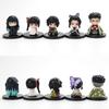 Mini Demon Slayer Character Figurine You Bean Charcoal Jiro Figurine Model Anime Peripheral Toys Decorations Ornaments