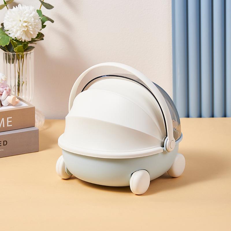 Songtai Cartoon Desktop Storage Box: Portable, Cute Children's Toy Organizer & Bedroom Decor