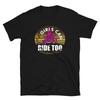 Girls Can Ride Too Dirt Bikes Funny Motocross Gift Print T-shirt