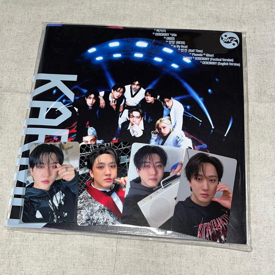 

[USED] Stray Kids KARMA Changbin with trading card HMV