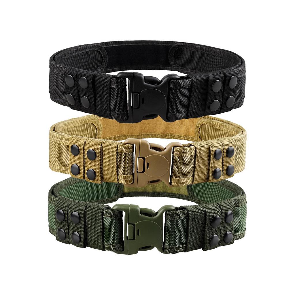 Tactical Hook and Loop Outdoor Polypropylene Woven Waist Belt