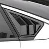 Modified Carbon Fiber Rear Triangle Window Louvers for 2022-2023 Ford Mondeo