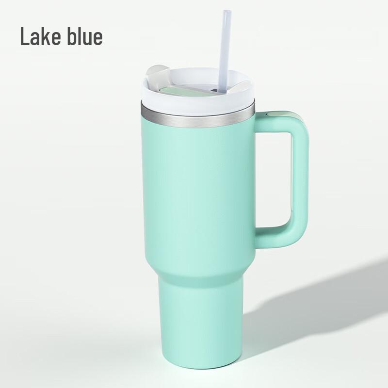 ZISIZ Insulated Car Tumbler with Handle