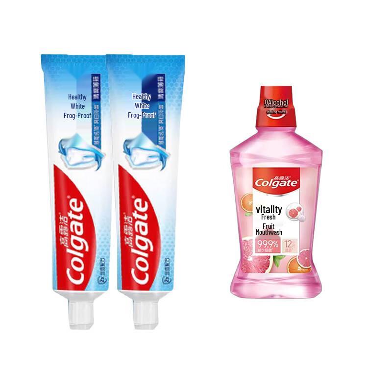 Colgate Whitening & Anti-Cavity Oral Care Bundle
