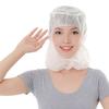 5/10/15Pcs Disposable Beard Hair Net Full Face Bouffant Hood Cap Unisex Universal Food Service Cooking Non-Woven Head Cover Hairnet