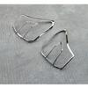 Car Rear Tail Back Light Lamp Frame Stick For Subaru Forester 2013 2014 2015 2016 2017 2018 ABS Chrome Cover Trim Panel 2pcs