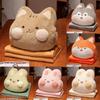 Rabbit Frog Fox Plush Toys Blanket Animal Doll  Nap Hug Pillow Washable
