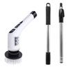 Scrubber Brush Rechargeable Electric Spin Scrubber with 7 Versatile Brush Heads for Tub Tile Floors Wireless Brush for Super
