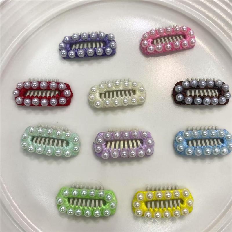 Entzückende einfarbige Haarspangen für Haustiere - Haarspangen und Kopfschmuck für Bichon & Teddy