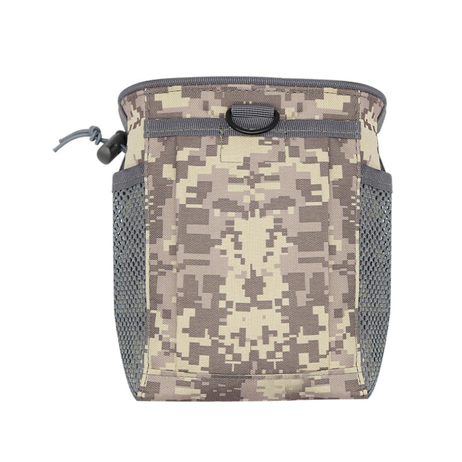 

600D Нейлонова портативна сумка для переробки Зовнішній підсумок Molle Військовий рюкзак Підвісна сумка На пояс Спортивна Мисливська Сумка One Size