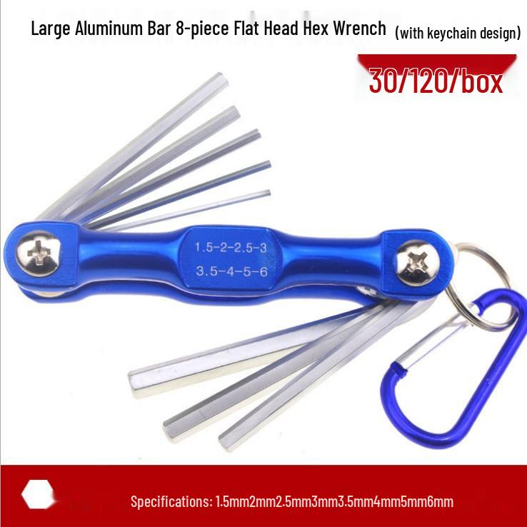 Foldable Hex Key Set: Metric, Imperial & Torx Screwdrivers