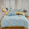 Chic Botanical Duvet Cover Garden Floral Bedding Set 4 Pieces Leaves Duvet Covers Set For Girls Women Farmhouse Comforter Cover