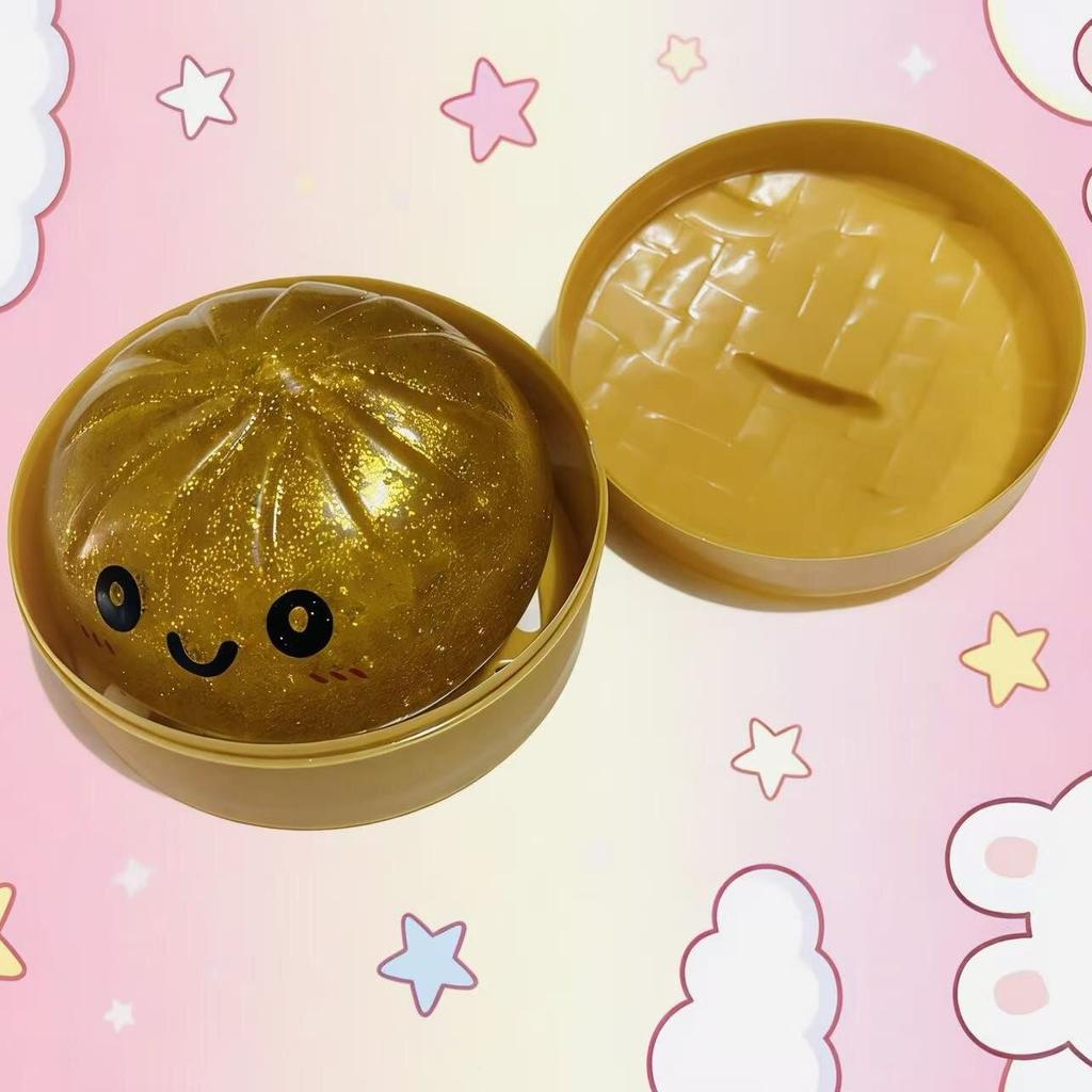 Hot Dumpling Decompression Squish Balls Reusable Low Rebound Stress Dough Toys For Home Office Decoration Daily Gifts