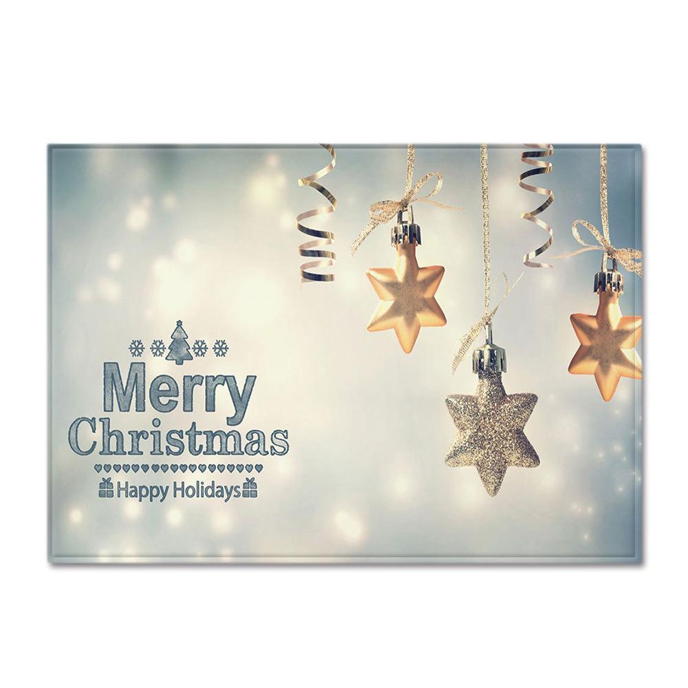 Christmas Living Room Floor Mat Bedroom Dining Room Carpet Carpet Doormat