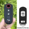 Silicone Car Key Case Cover For Mazda 2 3 5 6 Bl Bm Gj Atenza Axela Demio Cx-3 Cx3 Cx-5 Cx5 Cx7 Cx-9 Cx8 Keychain