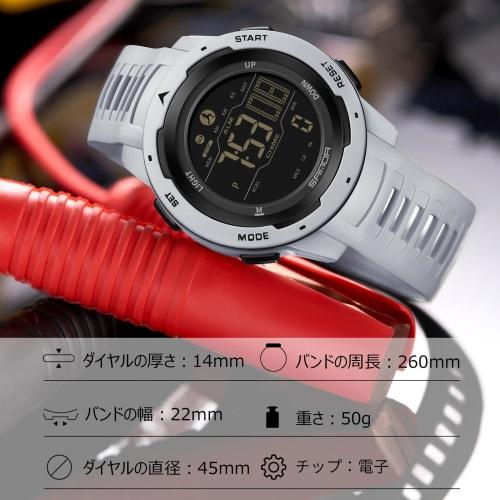 RORIOS Men's Digital Watch with Multifunction, Date Display, Luminous Display, Lightweight, Waterproof, Perfect for Work or Commuting, Stylish, Popula