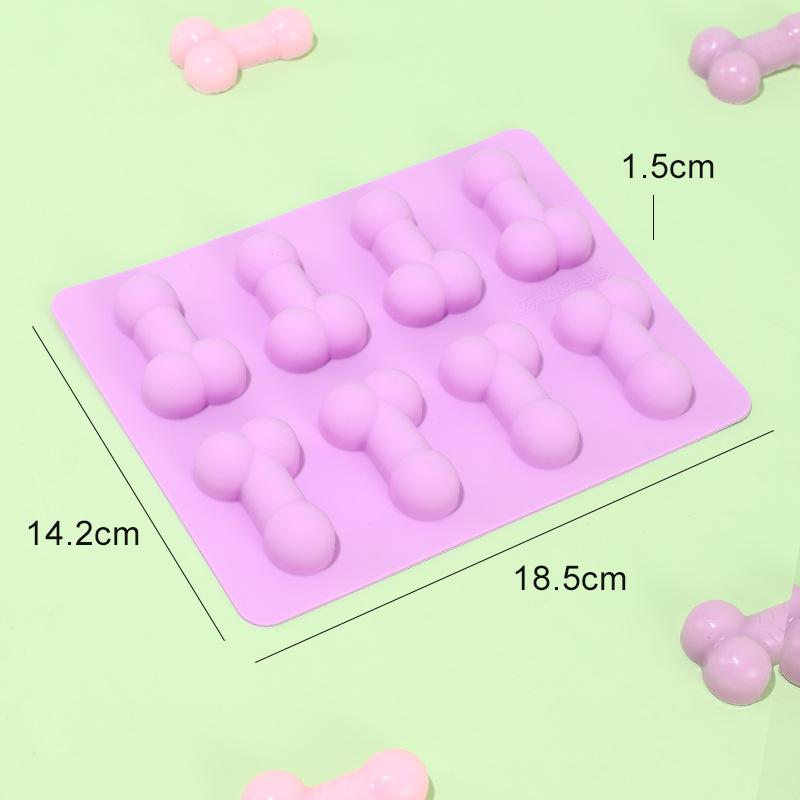3D Kreatív Forma na tortu v tvare penisu Potravinársky silikón Fondán Mydlo Huba Narodeninová párty Paródia Potreby Formy na pečenie Nástroj na tortu