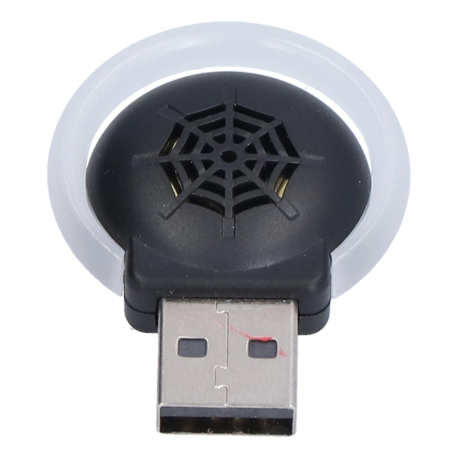 

Ultrasonic Pest Repeller USB 3 Levels Intelligent Frequency Conversion Environmental Protection чёрный