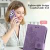 For TECNO Spark 30 4G Case Floral Pattern PU Leather Wallet Stand Phone Cover