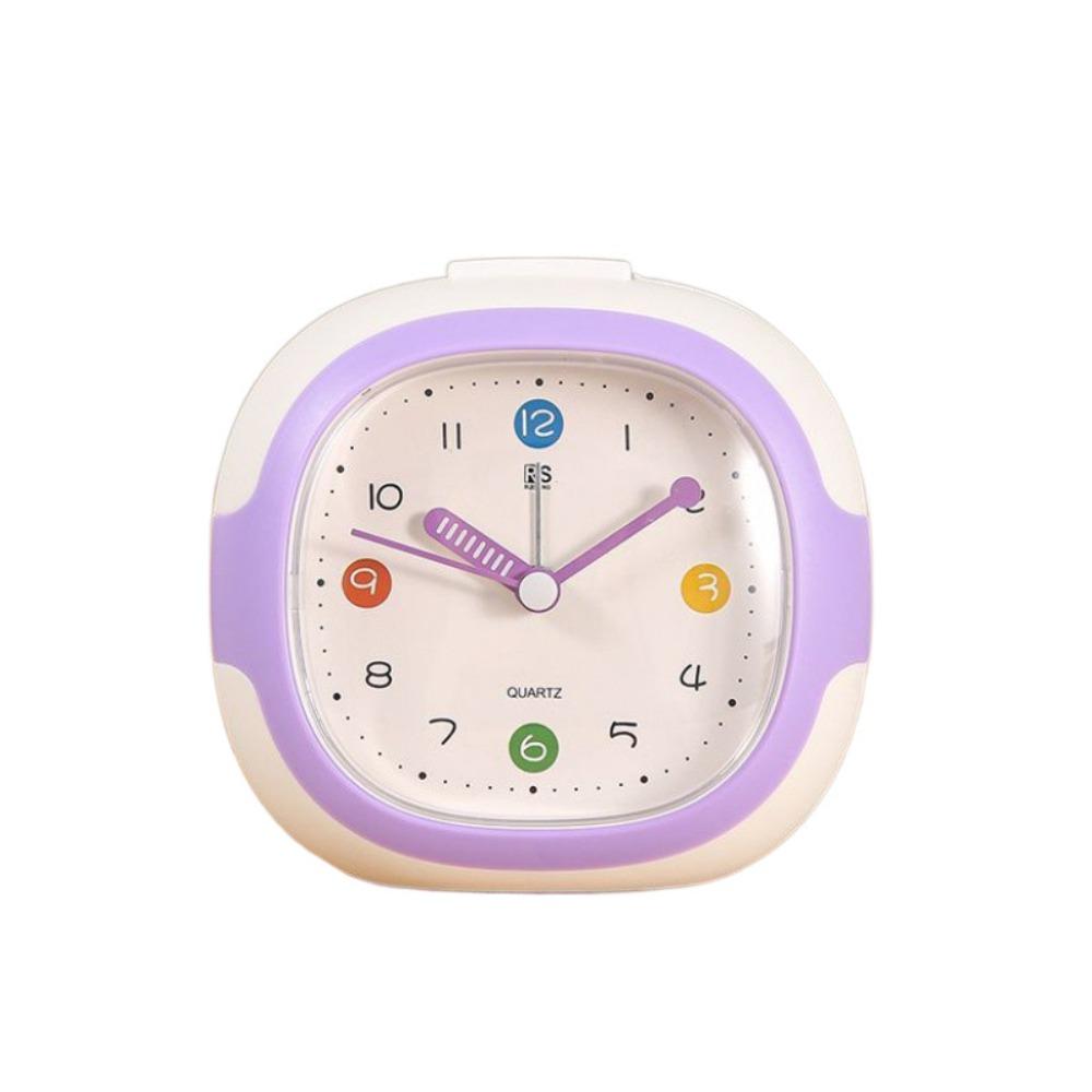 Silent Alarm Clock Anti-drop Tabletop Clock Mute Children Desktop Clock  Student Learning