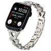 Zinc Alloy Twisted Watch Band for Apple Watch Series 11 10 42mm/9 8 7 41mm/SE3 SE2 SE 6 5 4 40mm/3 2 1 38mm