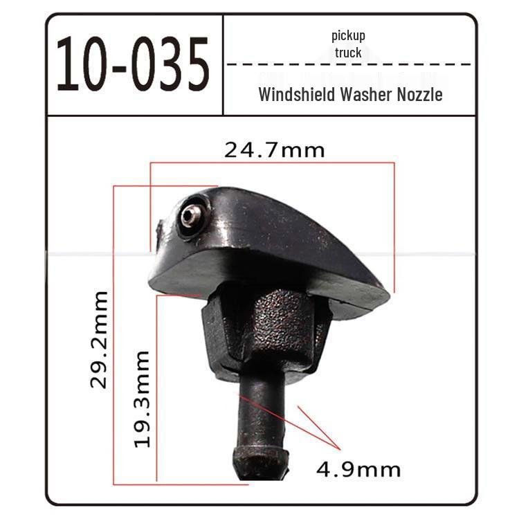 Compatible Windshield Washer Nozzle for Mercedes-Benz & Toyota
